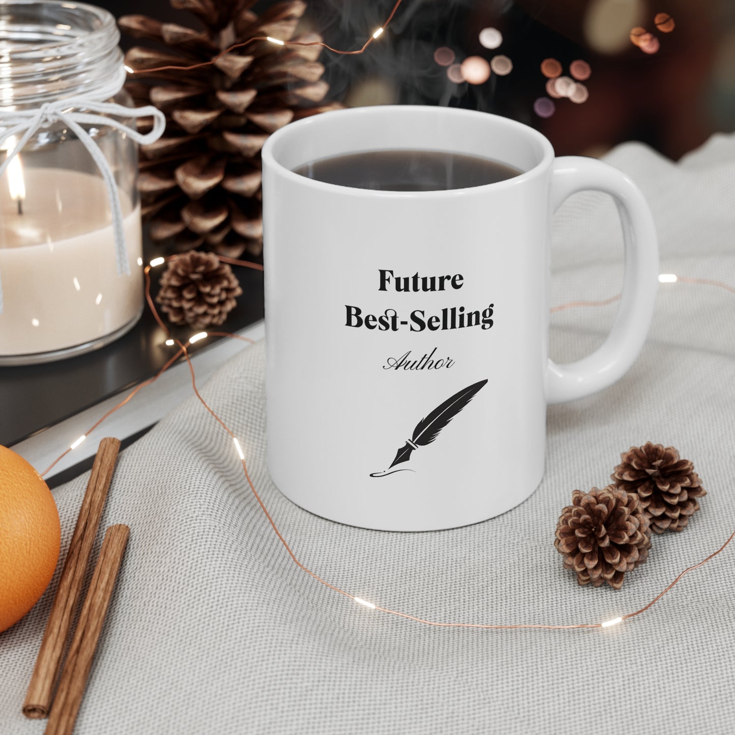 Future bestselling author 11oz mug.