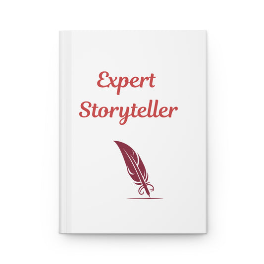 Expert Storyteller Hardcover Journal