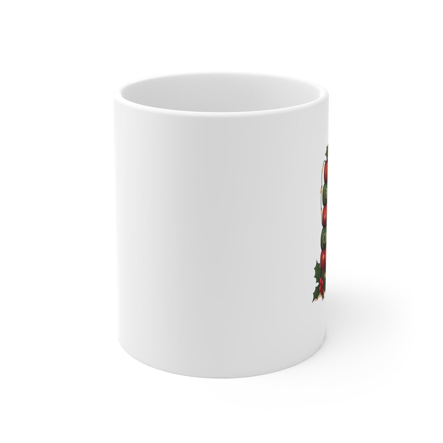All Booked for Christmas mug