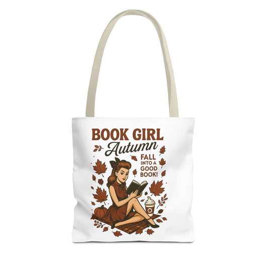 Book Girl Autumn tote