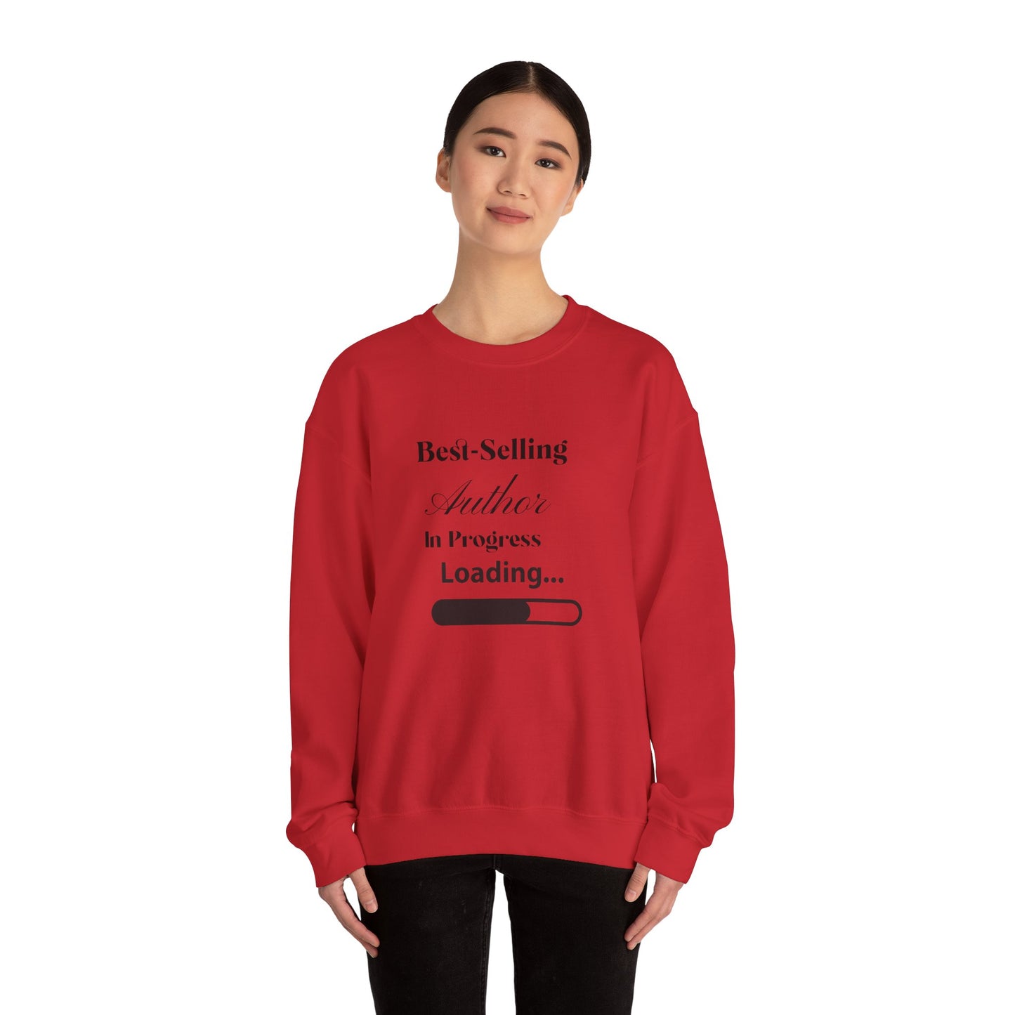 Best-Selling Author in Progress Sweatshirt